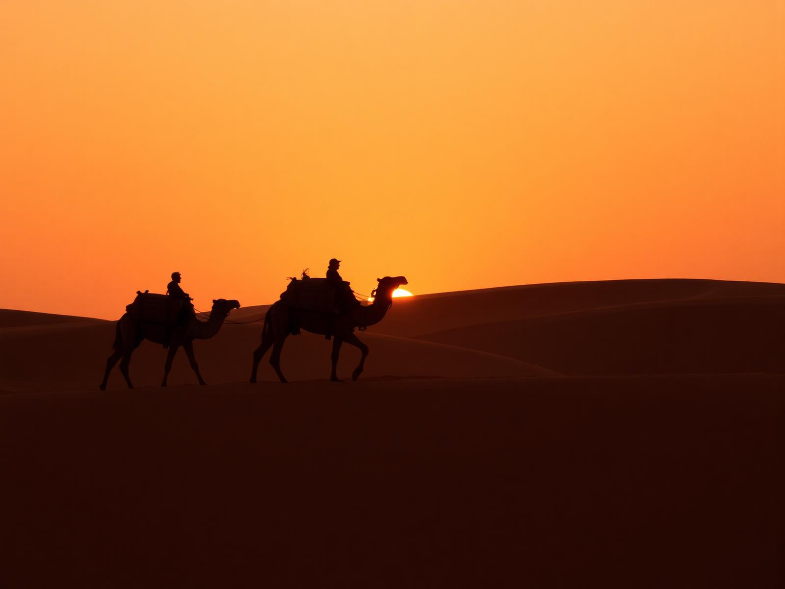 Camel Caravan · Agafay